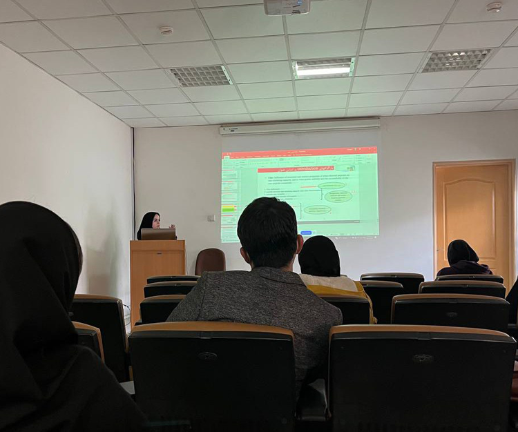 کارگاه آموزشی مقاله‌نویسی انجمن علمی دانشجویی مهندسی علوم و صنایع غذایی برگزار شد