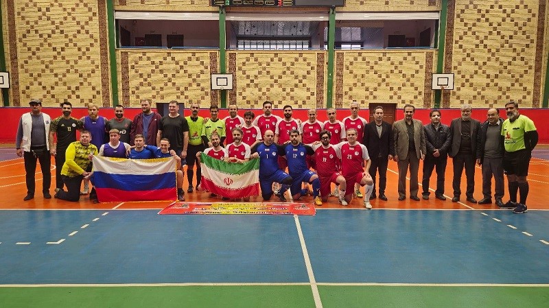  Friendly Football Match Between the Faculty and Staff Team of Tarbiat Modares University and the Russian Embassy Team