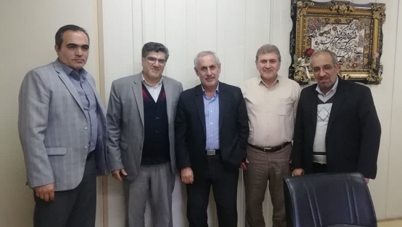 دیدار مدیر امور اداری و معاون امور عمومی با رییس دانشکده علوم پزشکی