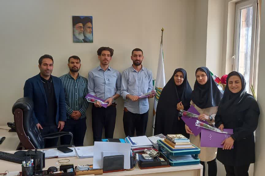 تقدیر از همیاران (رابطین) ورزشی برتر سراهای دانشجویی دانشگاه 